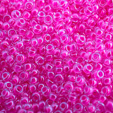 Load image into Gallery viewer, Miyuki Seed Bead 11/0 C/L Hot Pink Luminous Neon