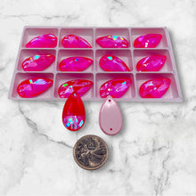 Load image into Gallery viewer, Neon Drop Strauss K9 Sew On Gems
