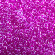Load image into Gallery viewer, Miyuki Seed Bead 11/0 C/L Fuchsia Luminous Neon
