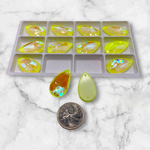 Load image into Gallery viewer, Neon Drop Strauss K9 Sew On Gems
