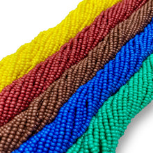 Load image into Gallery viewer, 5 Full Hanks of 10/0 Seed Beads - Sunflower Sea
